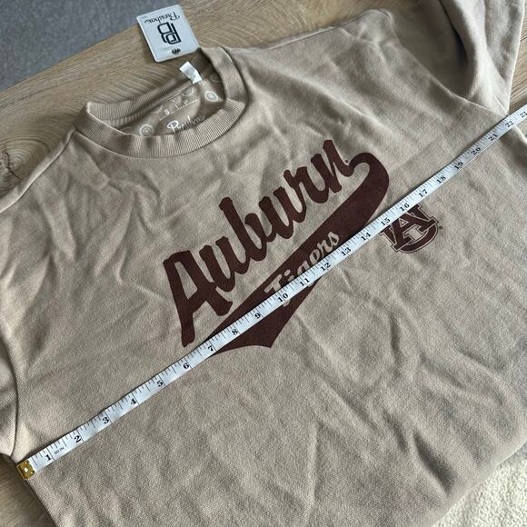 Auburn Tigers Pressbox Women's Vintage Wash Pullover Sweatshirt Elektra S NEW - Picture 7 of 8